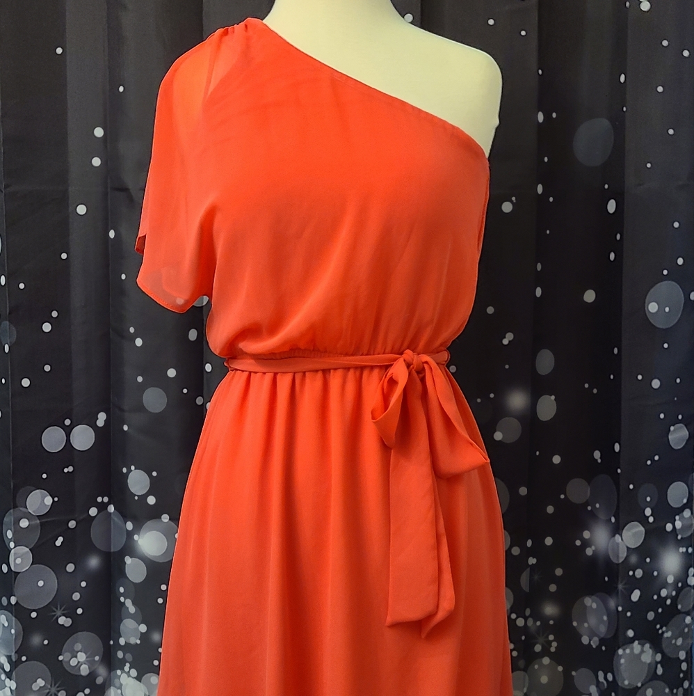 Express size SP coral dress
